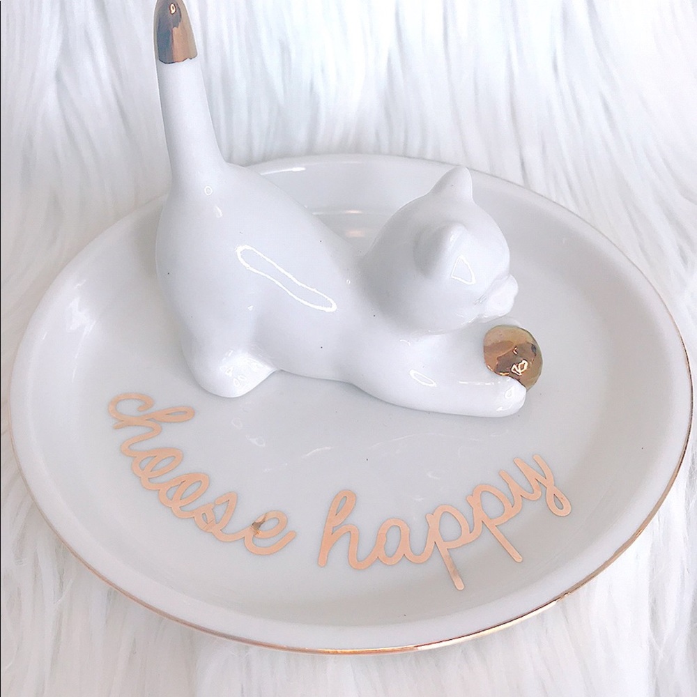 cat jewelry tray
